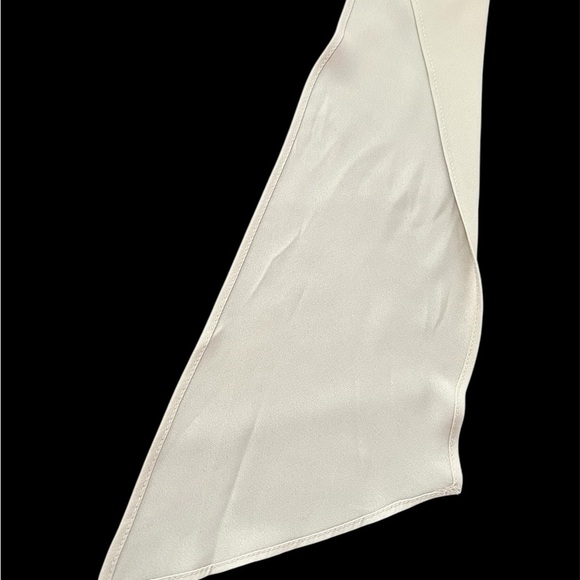 Tan Pullover Blouse with Beautiful Tie Neck Detail Women’s Size XL New NWT - Picture 4 of 7